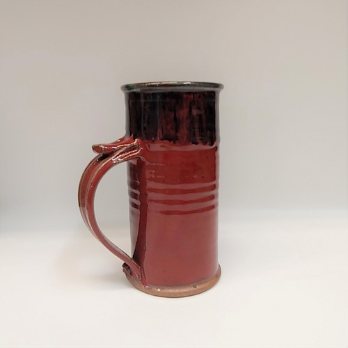 #220523 Beer Stein Red/Black $22 at Hunter Wolff Gallery